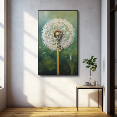 Tableau Toile Fleur Blanche